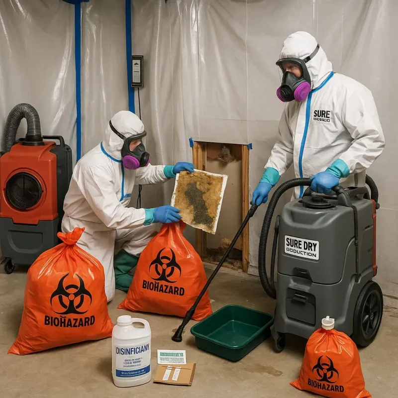Contaminated Water Handling Protocols process in Colusa, CA