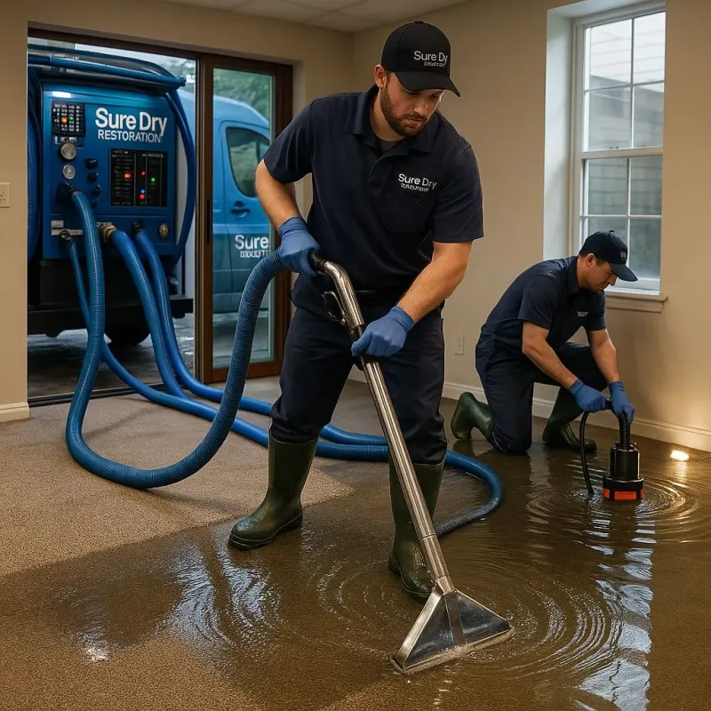 Water Extraction and Removal process in Colusa, CA